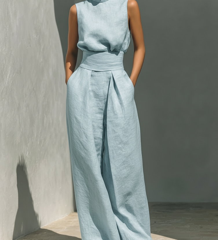 Elegantes Leinen-Set Ariana