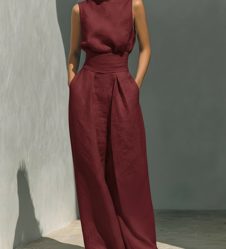Elegantes Leinen-Set Ariana