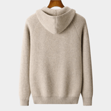Merino Zip-Hoodie aus extra feiner Merinowolle