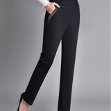 Van Elst Mode® | Damenjeans mit Seitentaschen und elastischem Bund