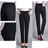 Van Elst Mode® | Damenjeans mit Seitentaschen und elastischem Bund