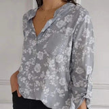 Van Elst Mode® | LANGARMS BLUMENBLUSE