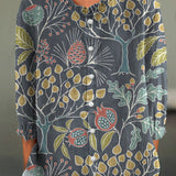 Hazel Subtile Druckbluse