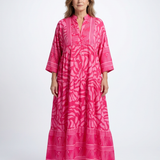 Marielle | Midi-Kleid mit Knopfleiste
