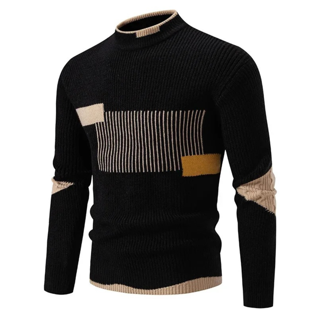 Langärmeliger Strickpullover