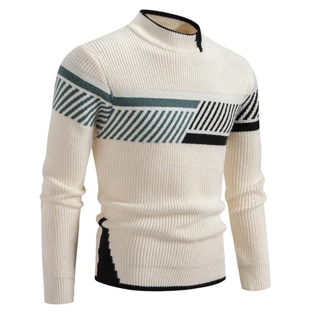 Langärmeliger Strickpullover