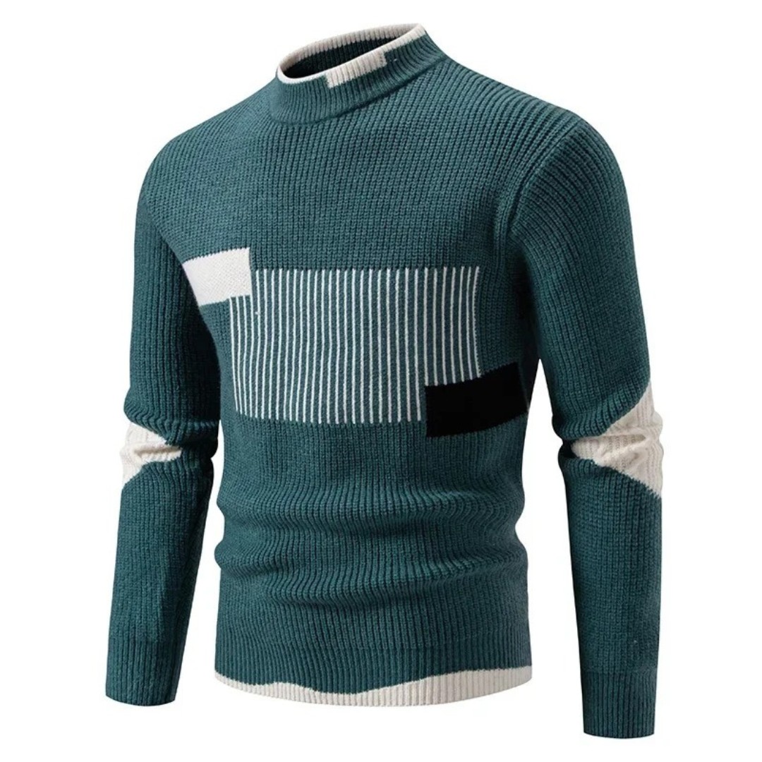 Langärmeliger Strickpullover